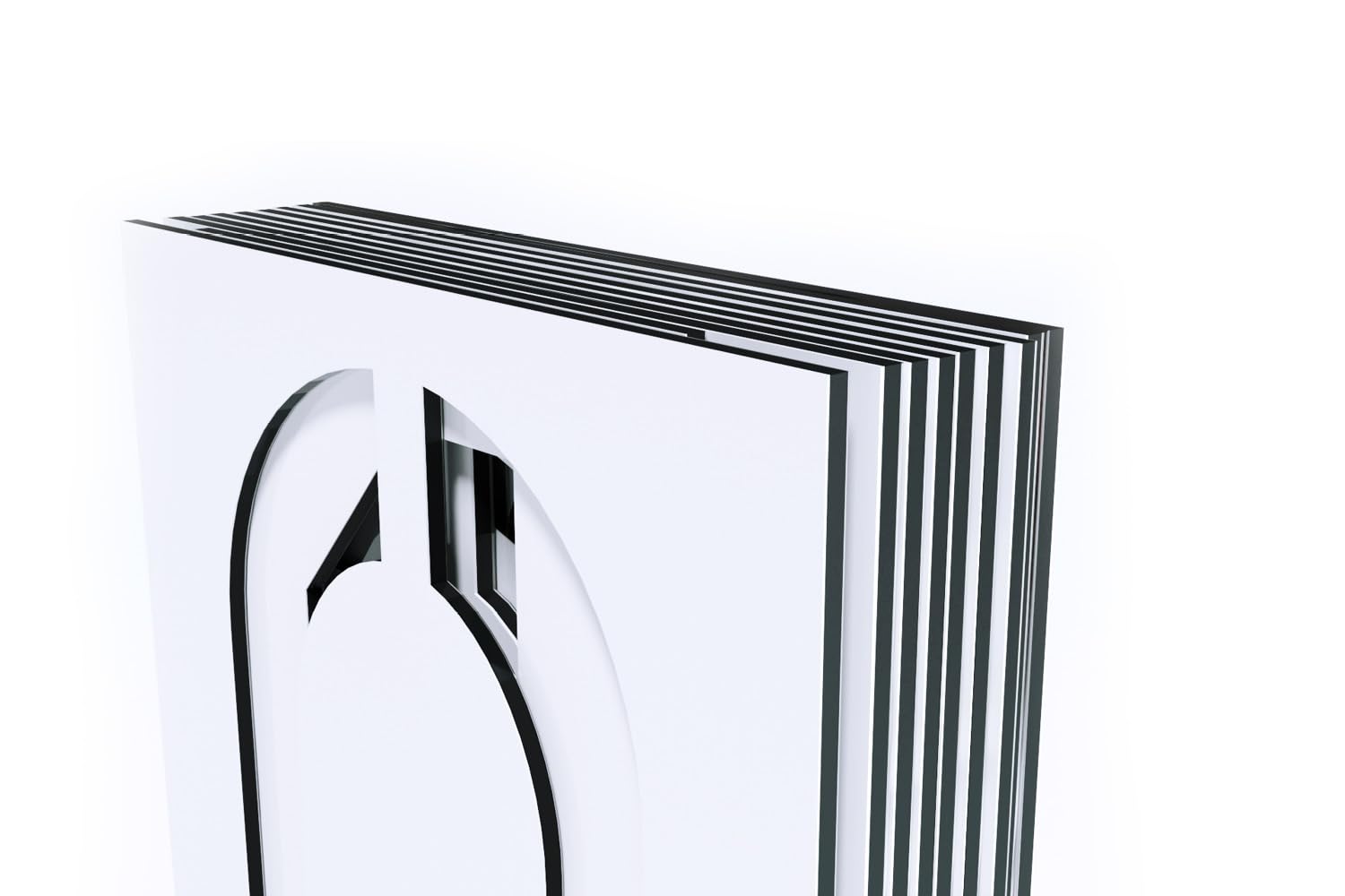 reflecto Sprühschablonen-Set Zahlen 0-9 – aus Aluverbund - wiederverwendbar