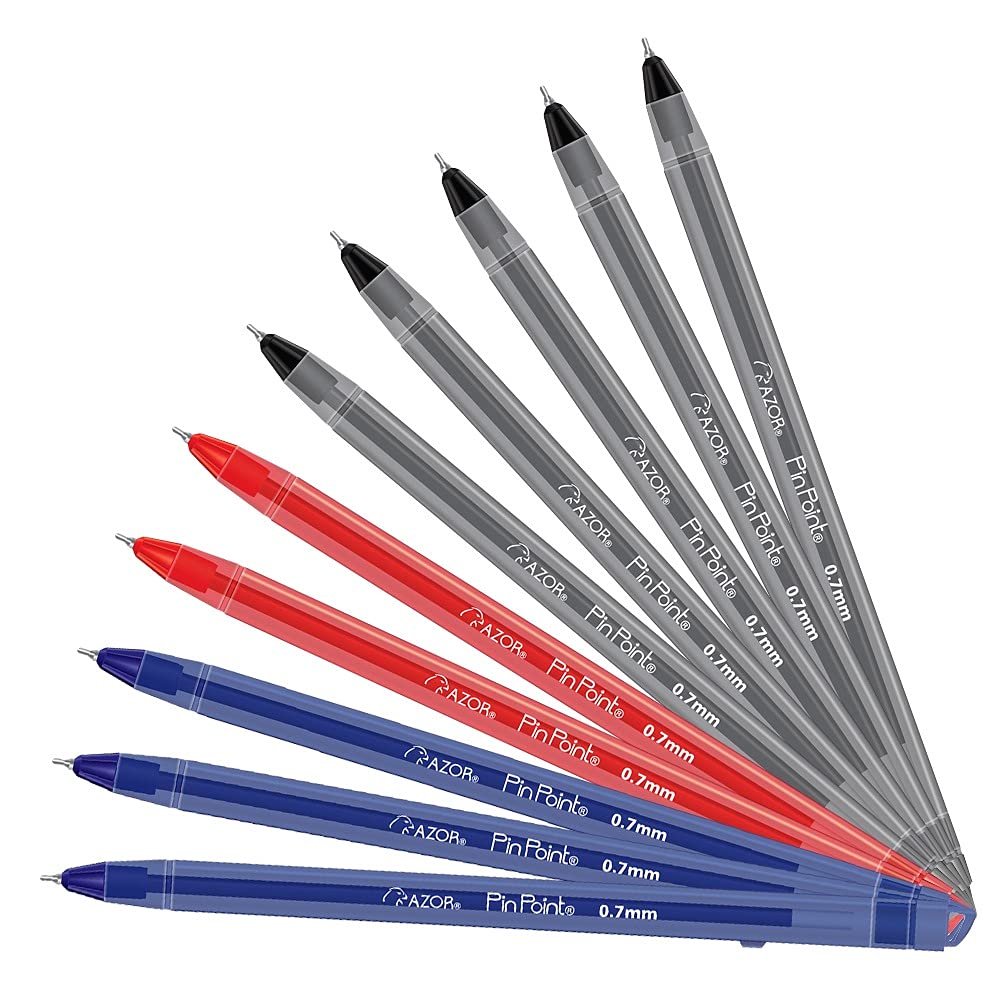 Rotuladores de punta extrafina 0.7 mm Azor para portapapeles 8