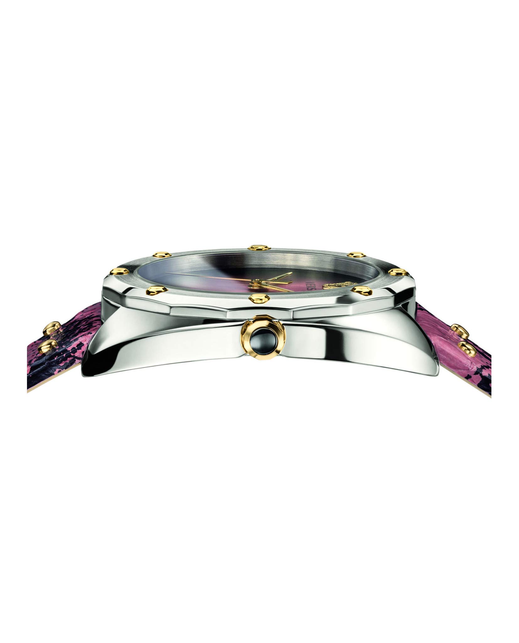 Versace Elaphe Shadov SNAKE Watch PINK LAVENDER Versace Unisex-Child Watches | Direct Luxury main image 2
