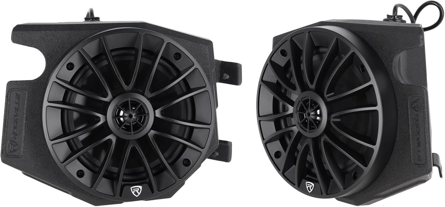 Parlantes Rockville RZL7 6.5" 600W para Polaris RZR 2014-2023
