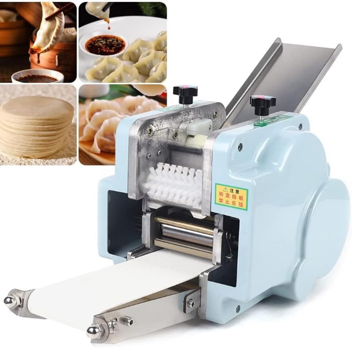 Wonton Maker, máquina automática de piel Gyoza, envoltura eléctrica multifuncional para albóndigas para uso doméstico y comercial