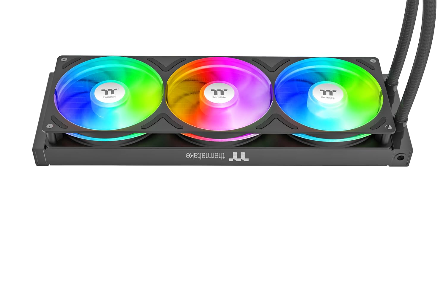 TH360 V3 Ultra ARGB | All-in-one water cooling | 3.95" TFT LCD display | Rotatable pump head | Single frame fan | Black