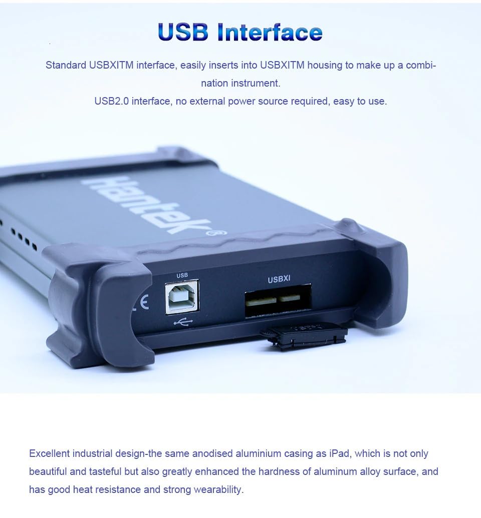 Hantek USB Virtual Oscilloscope with 4 independent channels