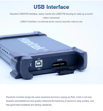 Hantek USB/PC oscilloscope Hantek Car Diagnostic Instrument Hantek6074BE/6104BE/6204BE/6254BE Virtual oscilloscope, Hantek USB/PC oscilloscope(Hantek6254BE)