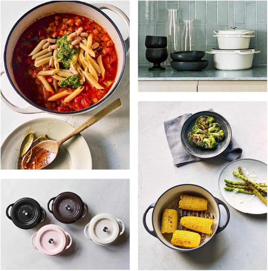 Amazon.com: Vermicular Oven Pot | Non-Toxic Enameled Cast Iron Pot