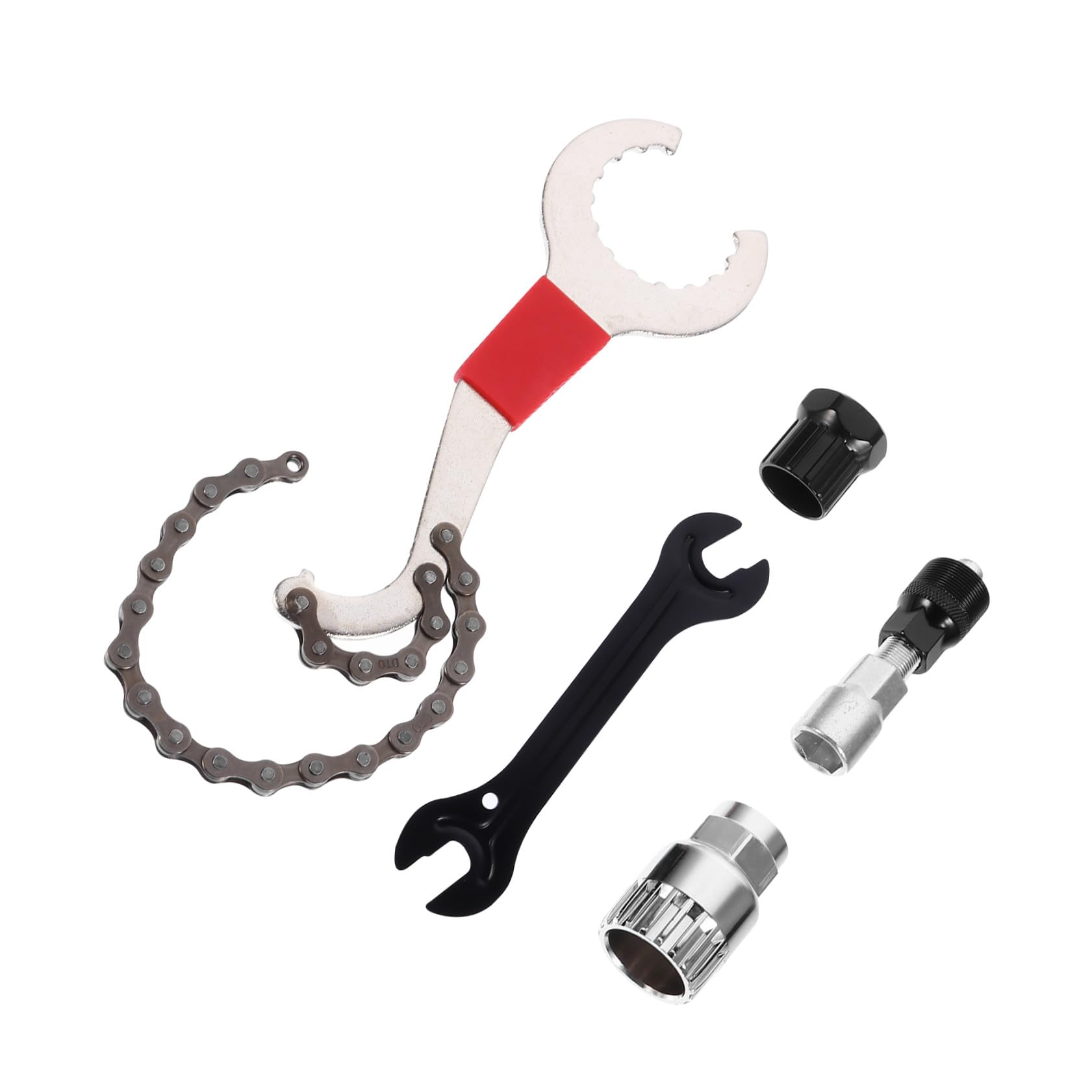 Toddmomy Estrattore per Pedivella in Metallo Strumento di Estrazione per Movimento Centrale Scanalato Denti Dispositivo di Estrazione per Guarnitura per Biciclette da Strada e Mountain Bike