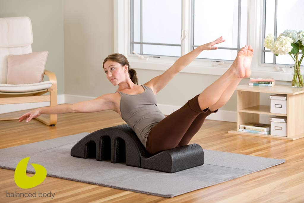 Balanced Body Pilates Arc, Fitness-Zubehör für Pilates, Schaumstoff schwarz, zur Kräftigung, Mobilisation und Balance
