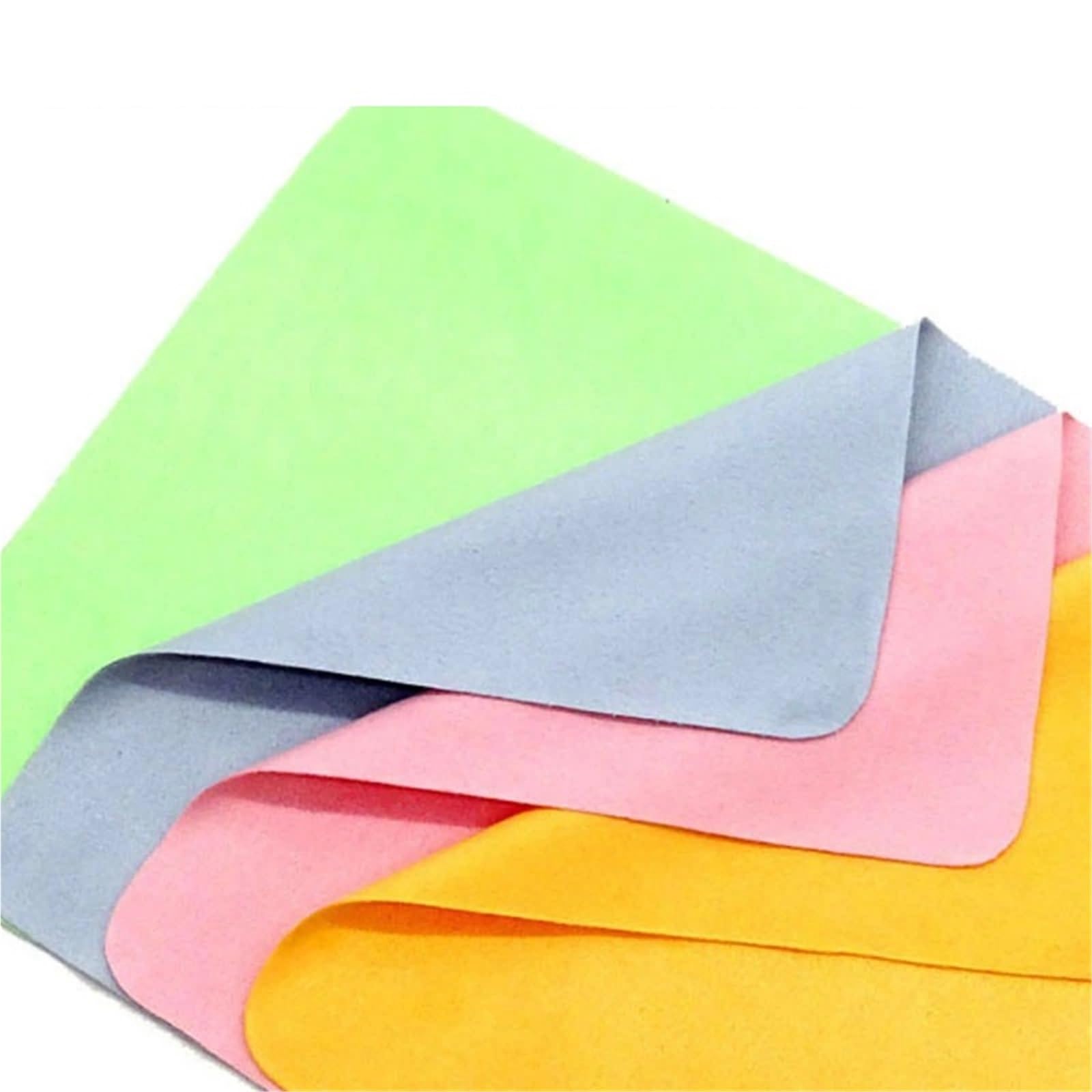 MZPOZB Glass Cloths For Windows 100pcs Glasses Cleaning Cloth Eyeglasses Lens Cleaner Wipe