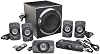 Logitech Z906 5.1 Surround Audio Speaker System, Multiple Input, THX Certified, 1000W Dolby DigitalDTS Decoding Feature, Black