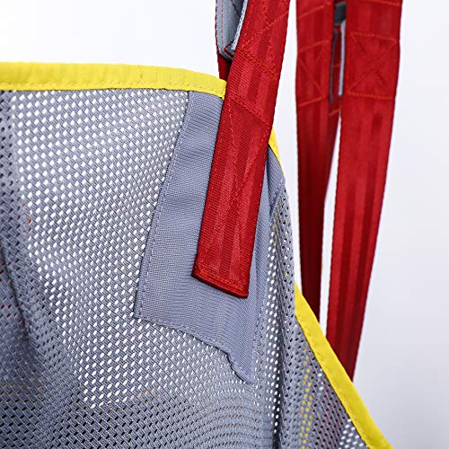 Fushida Patient Lift Sling Hoyer Lift with Head Support, Durable Hoyer Sling with 4 Reinforcement Straps, Ideal for Disabled,Non-Weight Bearing,Bariatric Disabled -Washable,Reusable, Breathable - Thumbnail 5