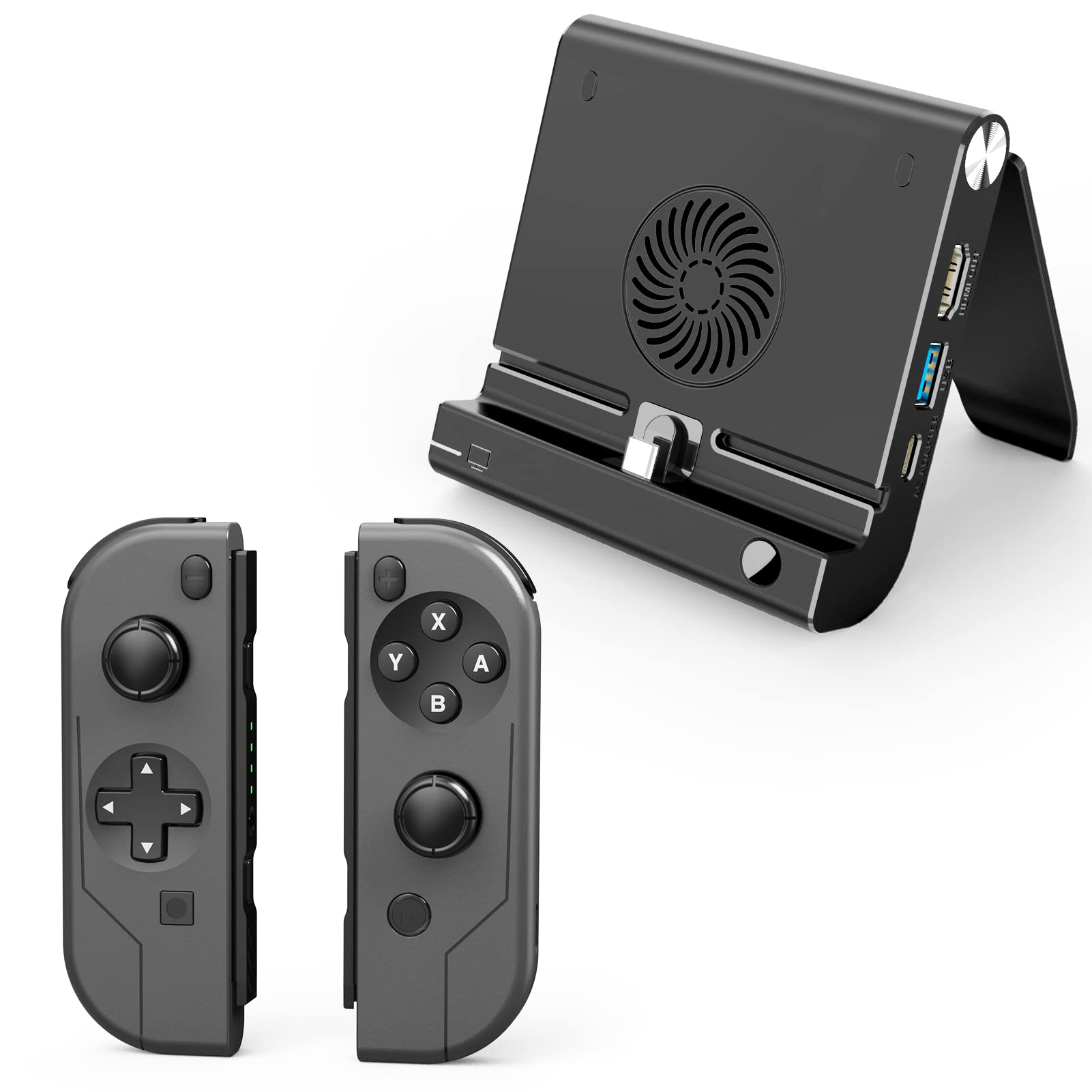 Amazon Com Yccteam Bundle Of Switch Joycons And Switch Dock Video Games