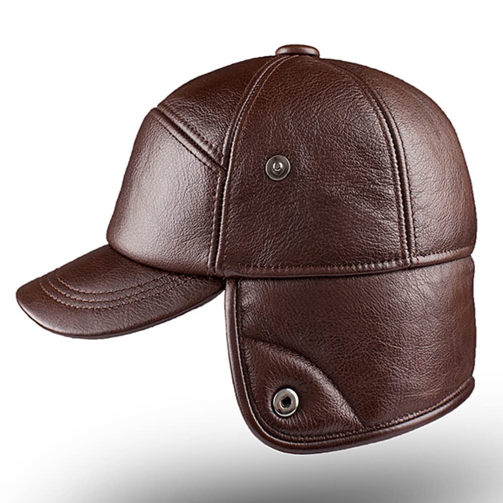 Sombrero de Caza de Invierno para Hombre y Mujer Gorra de béisbol con Visera Sombrero con orejera cálido Sombrero de trampero de esquí al Aire Libre