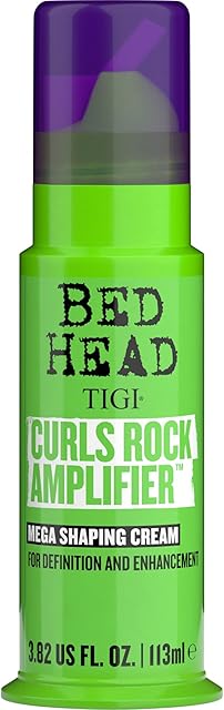 Bed Head by TIGI, Curls Rock Amplifier, Curly Hair Cream, Hair Products For Defined Curls, 113ml