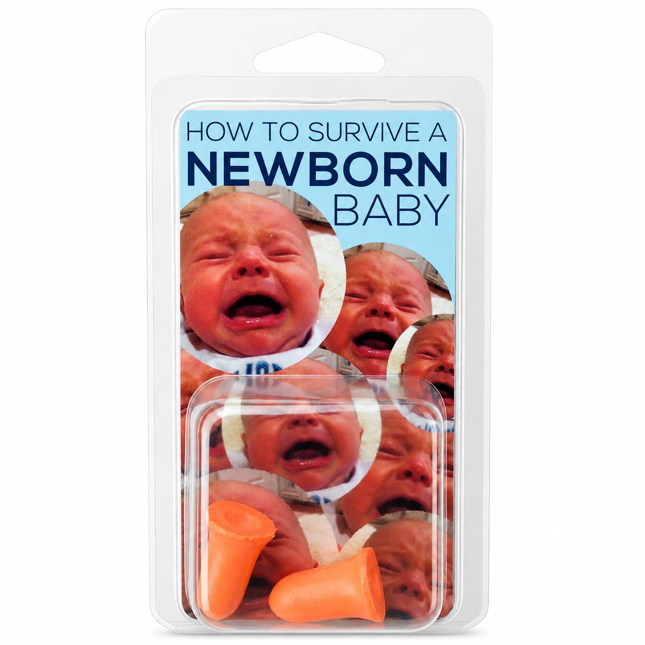 Amazon.com: Gears Out How to Survive a Newborn Baby - Earplugs