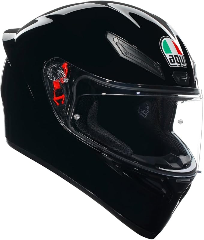 K1 S Solid Gloss Full Face Motorcycle Racing Helmet