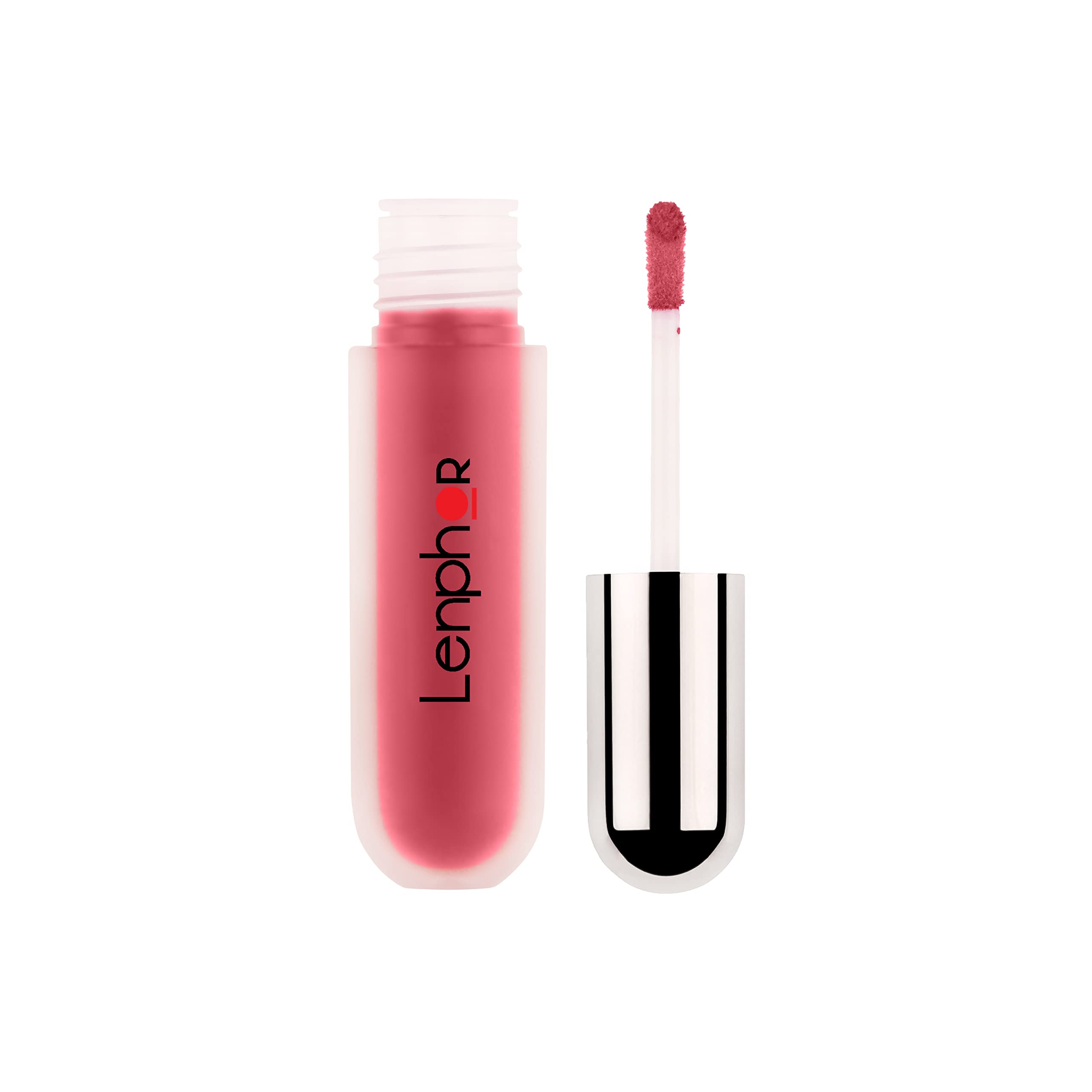 Lenphor Lasche It Liquid Lipstick, Long Lasting, Lip Gloss Moisturizer,Lipstick for Women & Girls, Liquid Lipstick matte finish, Raw Nude 5gm-image-4