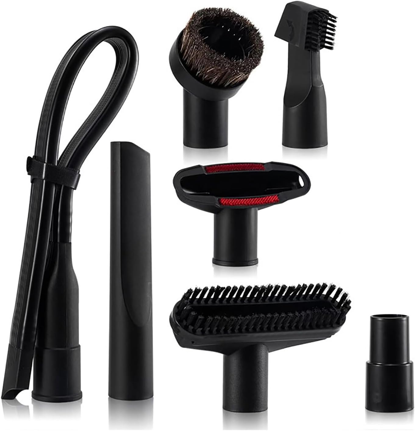Vacuum Attachment Kit for Kenmore DS1030 Cordless Stick 2023–Present, Universal Vacuum Cleaner Accessories for Home, Car, Furniture, Pet Hair & Tight Spaces,A 7-Piece Set