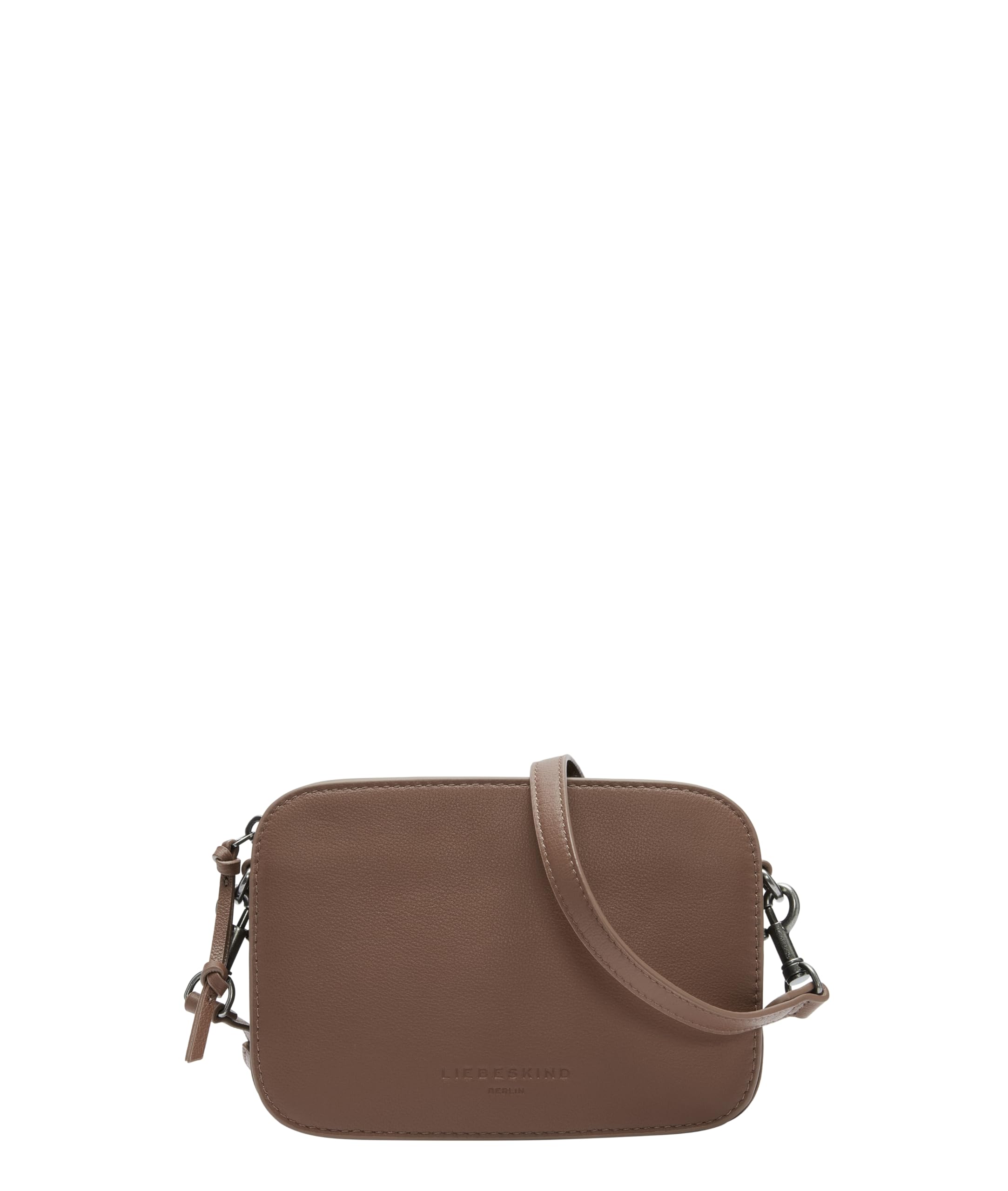 Liebeskind Berlin Umhängetasche Luka – Cross-Body Bag aus Leder mit verstellbaren Schulterriemen – kleine Schultertasche, Fächer mit Reißverschluss – Shoulder Bag, 14.5 x 20.5 x 7 cm, (H x W x D)