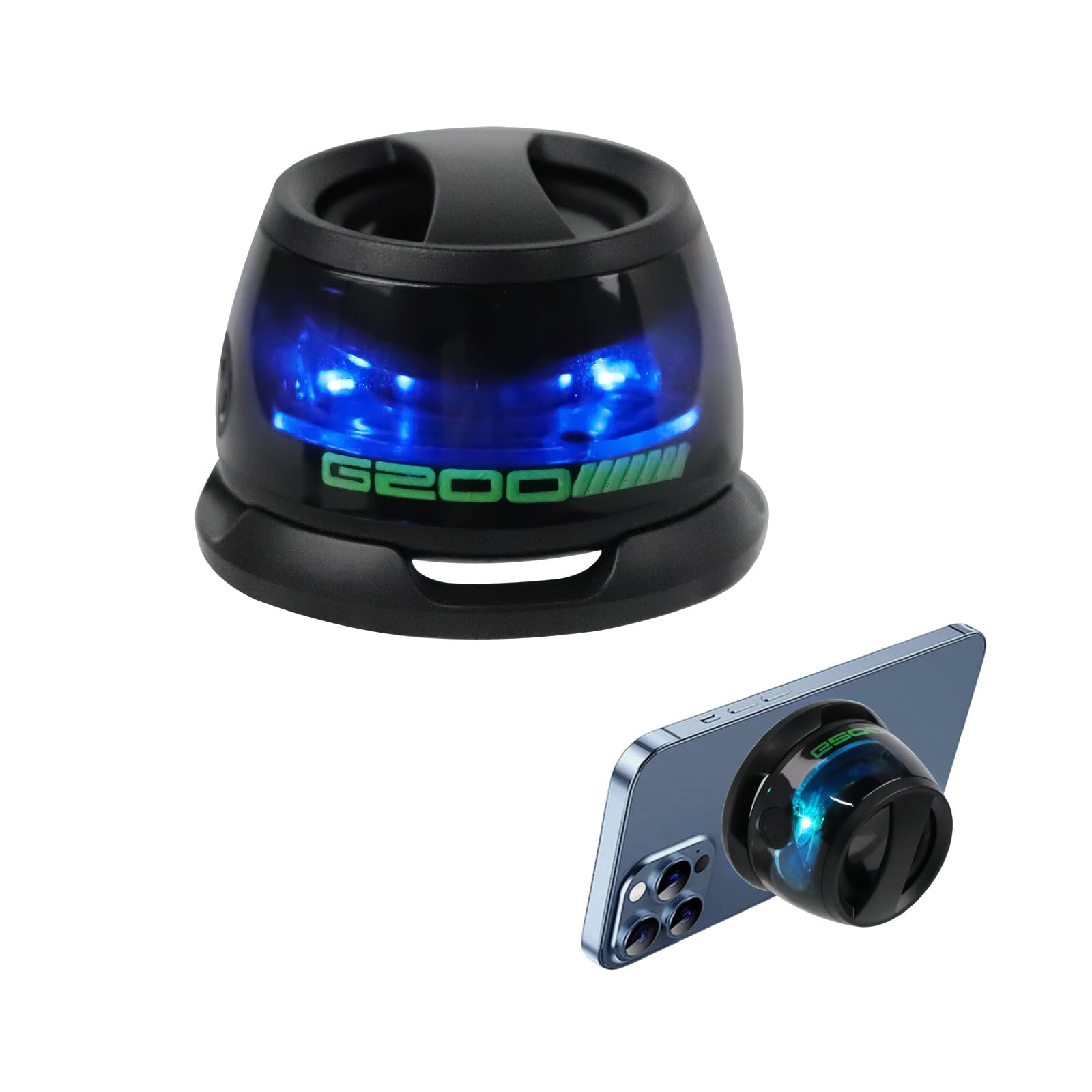 Autoradio Bluetooth Altavoz Bluetooth Portátil Magnético G200 Mini - Soporte Para Teléfono, Sonido Estéreo, Bluetooth 5.3 Bluetooth 5.3 Soporte Teléfono