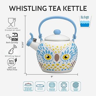 Supreme Housewares Owl Whistling Kettle