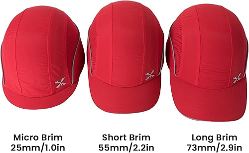 Vista 39 de TIHEEN Unisex Safety Bump Cap, Baseball Hat Style with Reflective Stripes Lightweight and Breathable Hard Hat Head Protection Cap 18110 Azul