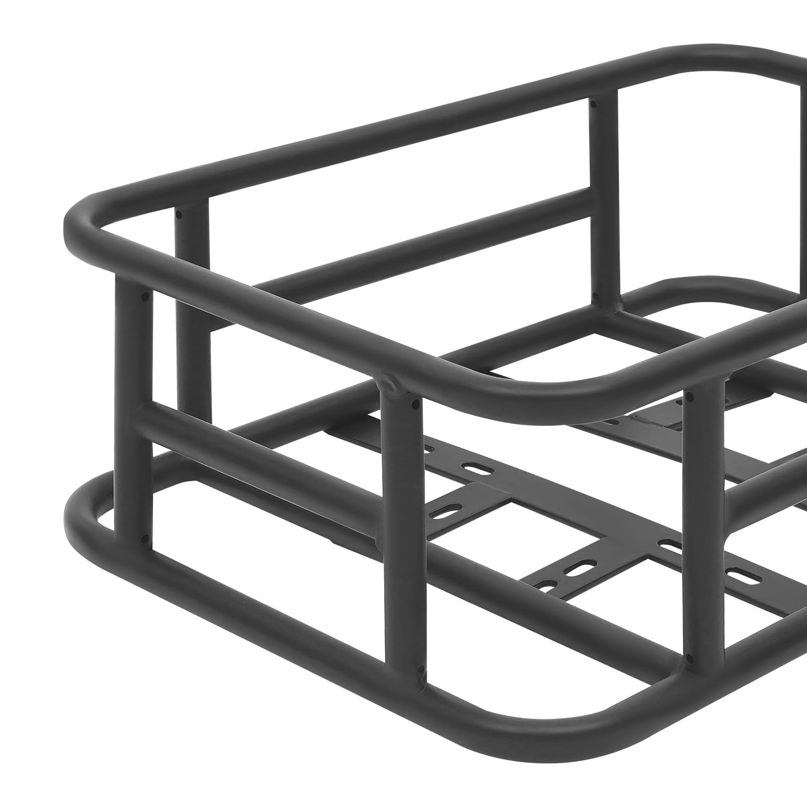 Cestino per biciclette, cestino portabiciclette, cestino posteriore della bicicletta, per la maggior parte delle biciclette con portapacchi, nero