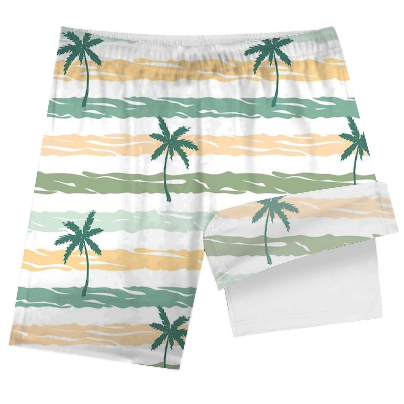 Generisch Swim Shorts Boys Jungen Bademode Bademode mit Kordelzug bequeme Strandshorts für Kinder im Freien Schwimmbadparty