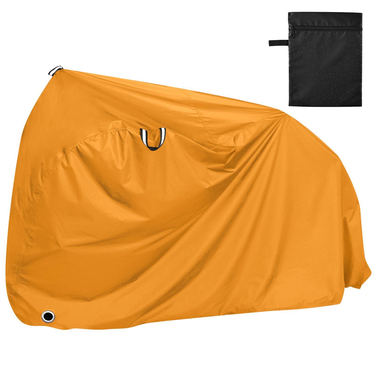 Copertura per bici da esterno arancione scuro impermeabile copertura antipioggia per bici accessori
