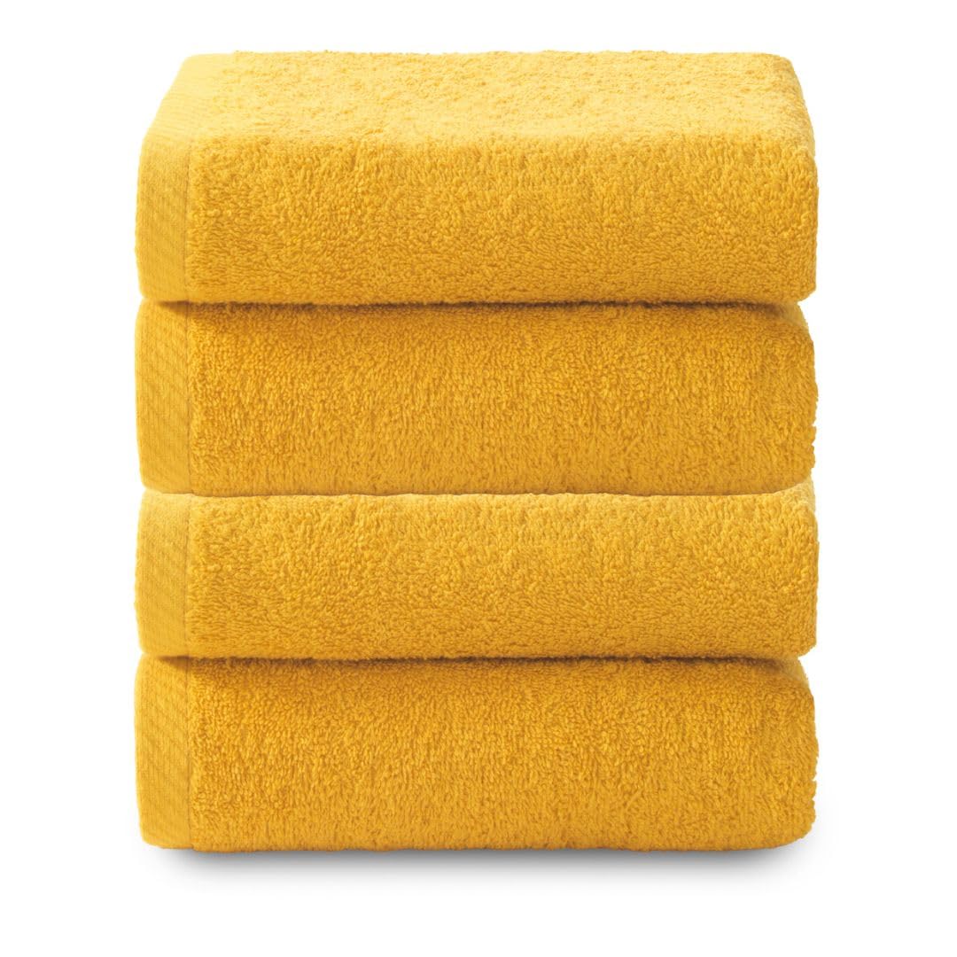 Top Towel – Toallas Cara/Bidé (4 Piezas): Toallas Baño Suaves y Absorbentes – Algodón 100%, 400 g/m², Sin Pelusa — view 75