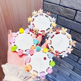 Samyak 40 Pcs Hair Clips Cute Mini Character Crown Multi Designs Matte Hair Clutch Beads Claws For Kids Baby Girls Price In India