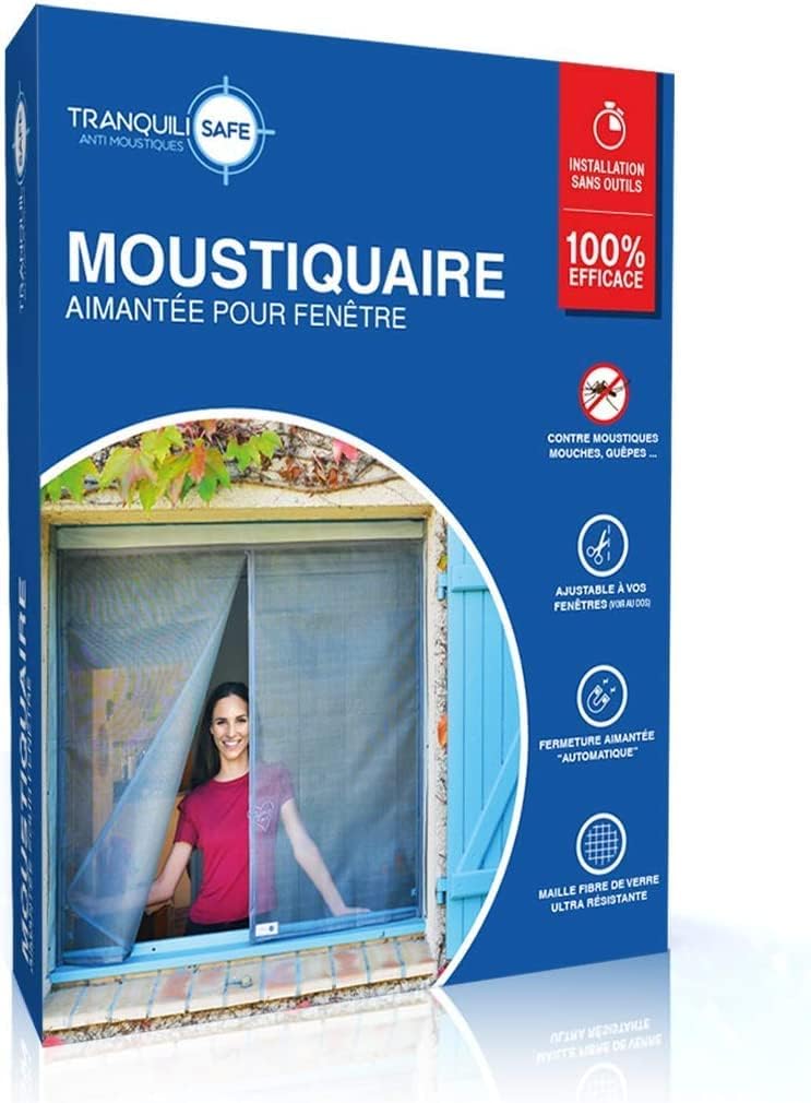 Tranquilisafe® Adjustable Fly Screen Anti Mosquitoes and Anti
