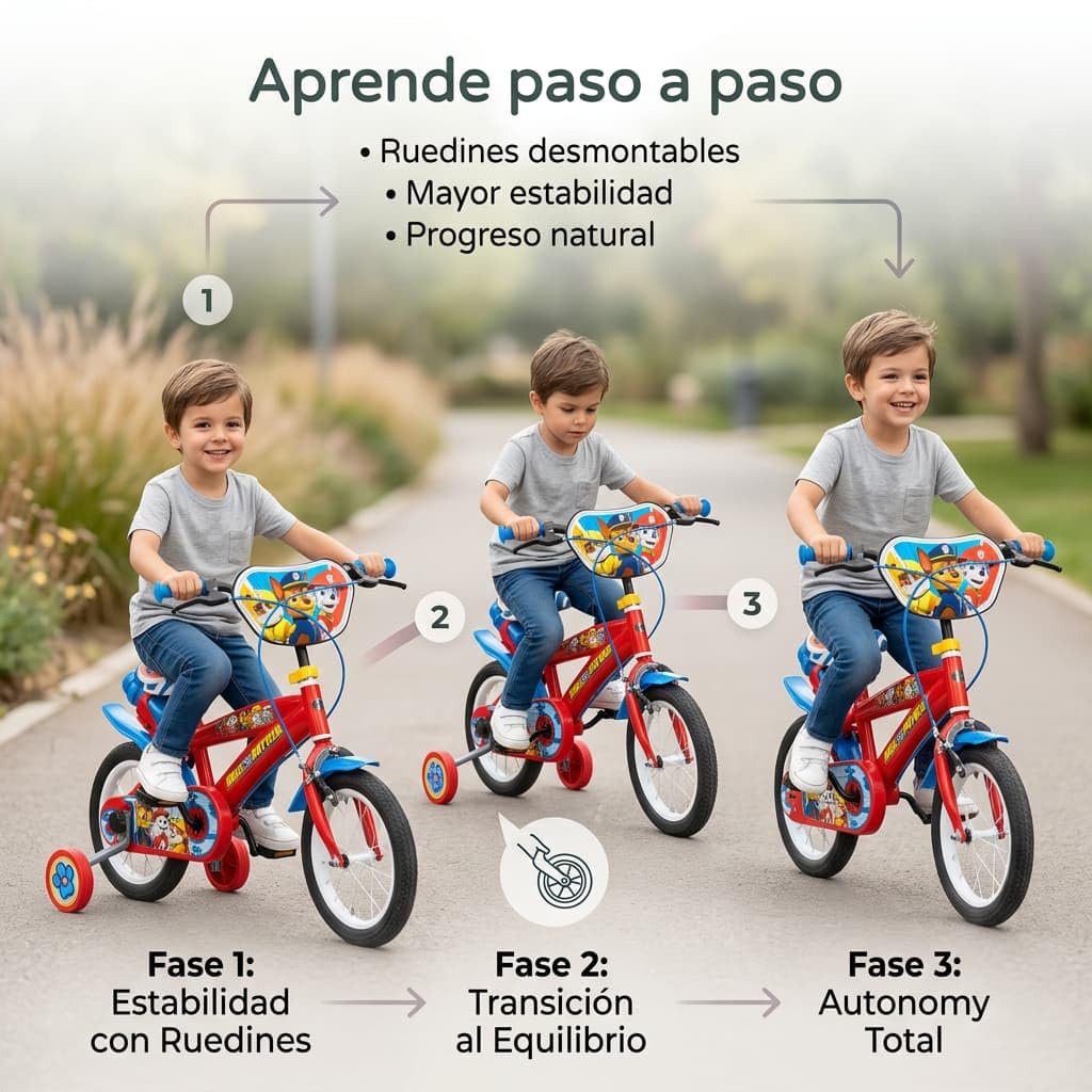 TOIMSA Bicicleta 12" Paw Patrol
