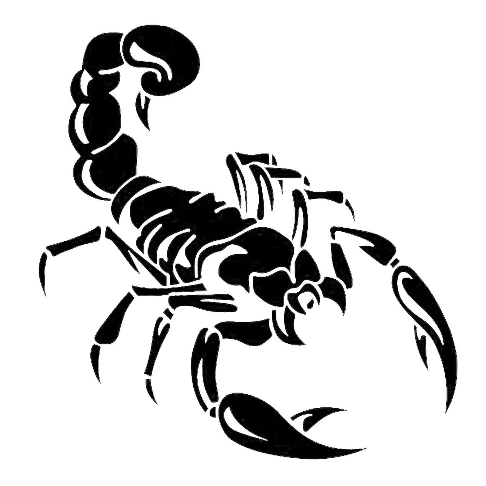 matumou Fashion Scorpion Reflective Car Vehicle Body Hood Window Decals Sticker Decor