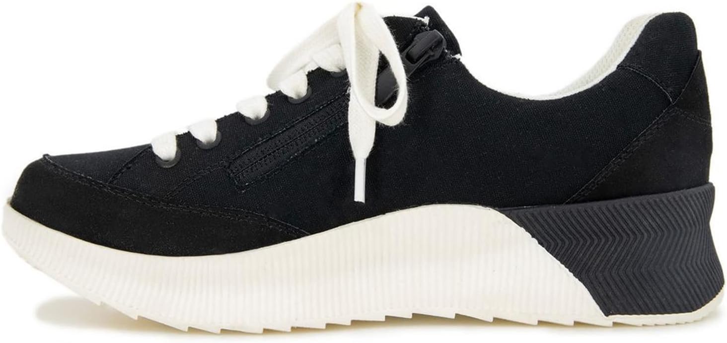 JBU by Jambu Women's Quincey Sneaker, Black, 8.5