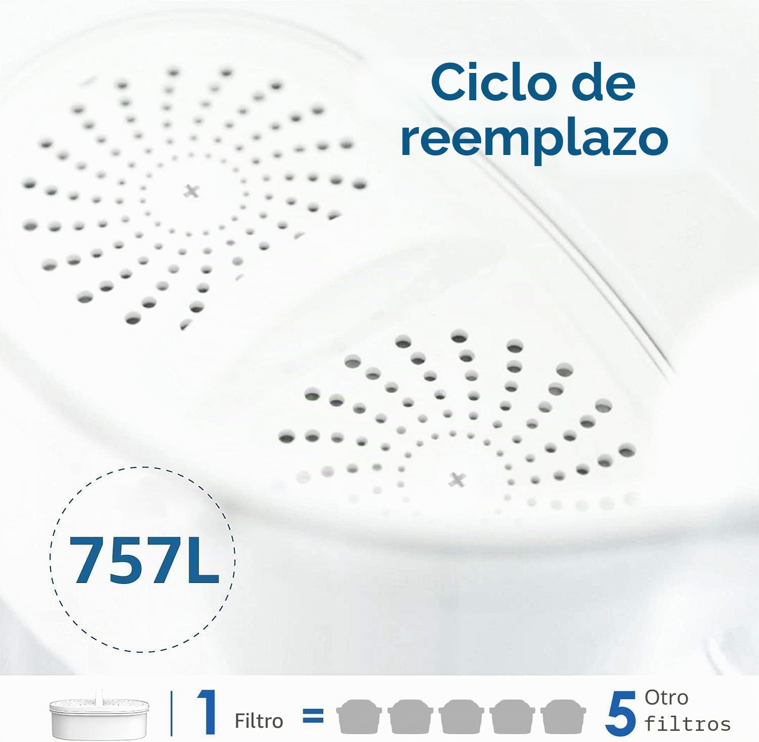 Waterdrop WD-PF-01A Plus - Filtros de repuesto para todos los sistemas de filtración de tanques Waterdrop (certificado NSF, duran hasta 2 meses o 757 L (paquete de 3)