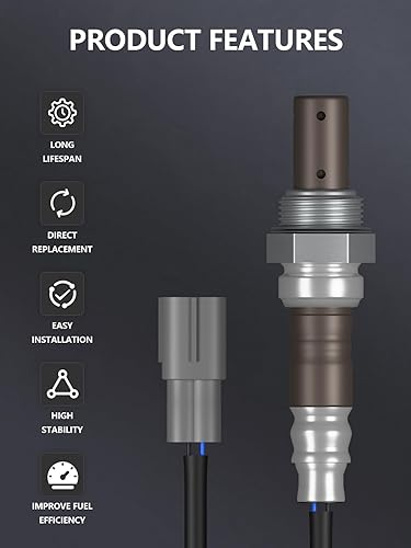 Miniatura 4 de Marsflex Sensor de oxígeno O2 de relación aire a combustible 234-9009 de admisión compatible con Toyota Sienna Highlander Camry Avalon Lexus RX300