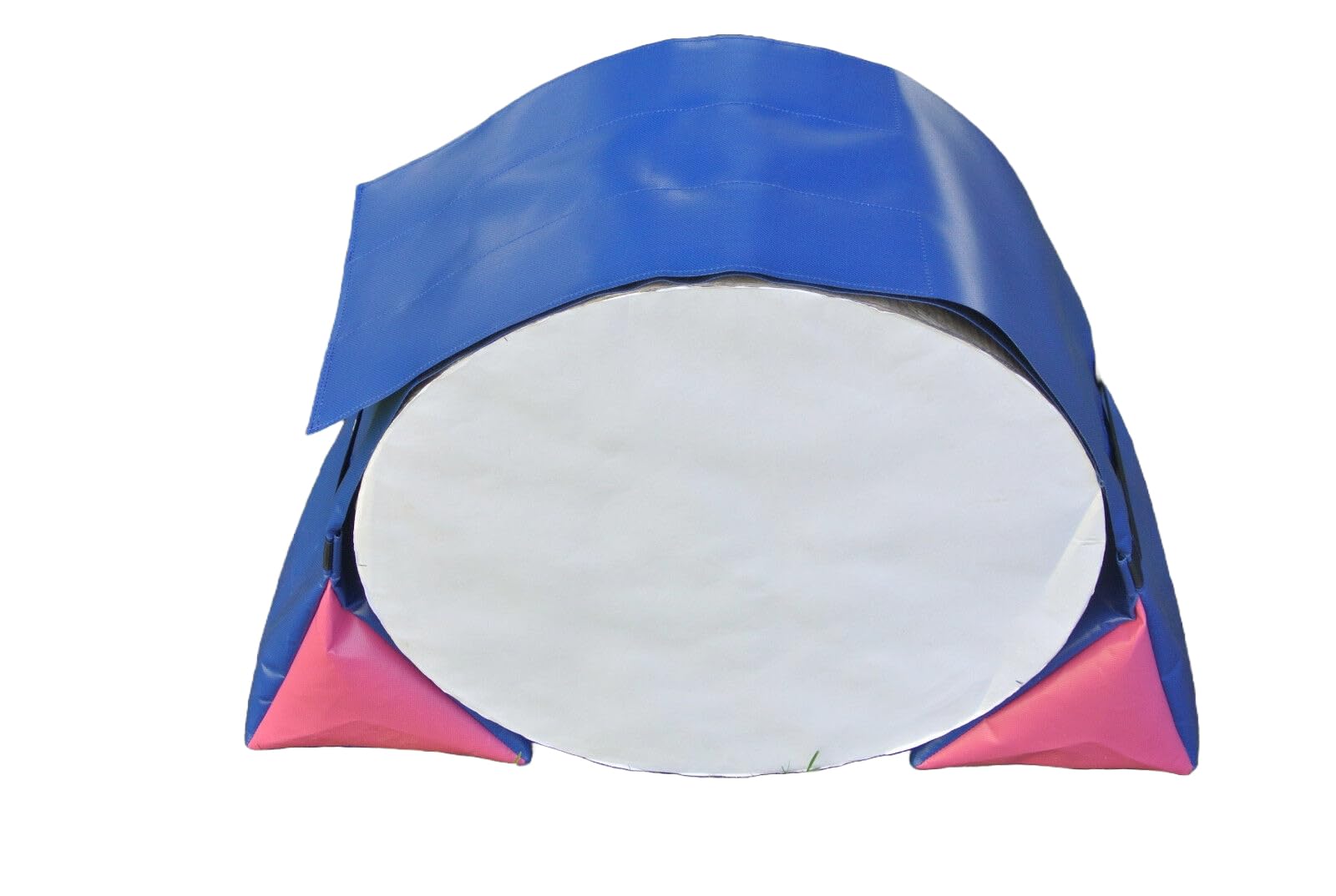 Church Products UK Dog Agility Training Tunnel Sand Bags Adjustable (60cm - 80cm) Indoor Outdoor Apparatus UV PVC (Blue/Cerise) *Tunnel Not Included*