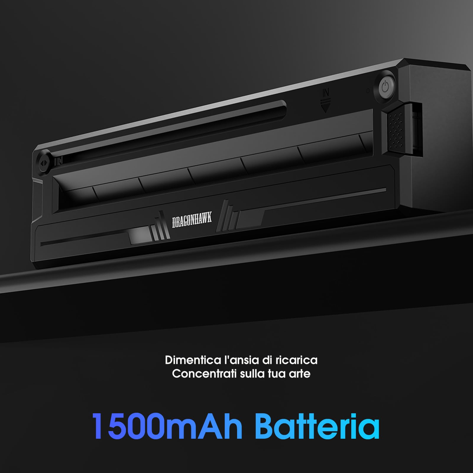 Dragonhawk A4 Stampante Termica Per Trasferelli Tatuaggi Senza Fili Portatile Compatibile Con Telefono Tablet PC Accessori Per Tatuatori Principianti e Professionisti