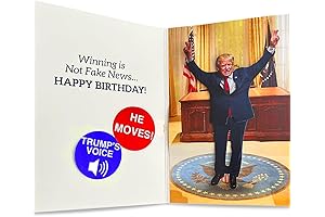 Donald Trump Talking & Dancing Birthday Card