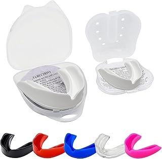 Hash Mouth Guard Gum Shield - Mouthguards for Adult Senior Junior Kids Youth Great for School Combat Sports Rugby Soccer H...