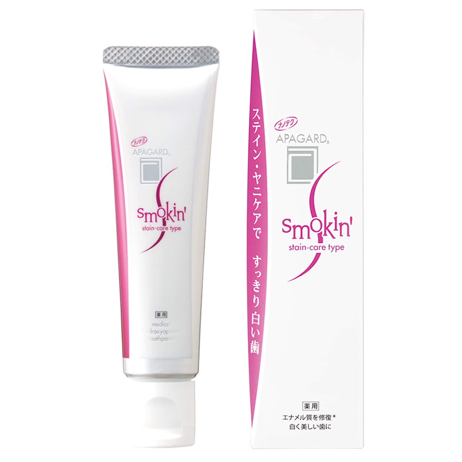 APAGARDSmokin 50g Whitening Cavity Prevention Toothpaste Stain Care Type (Quasi Drug)