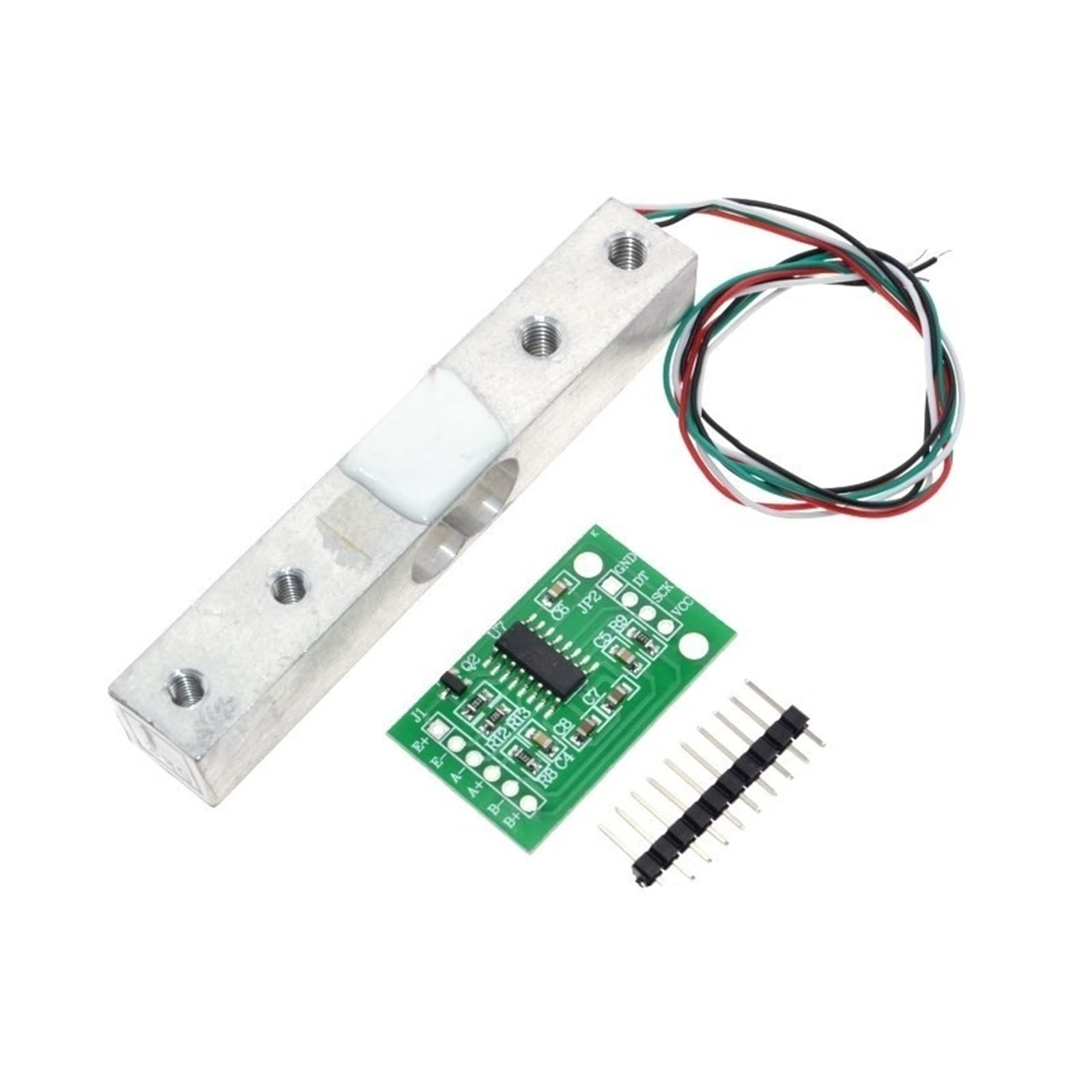 Load Cell, Digital Load Cell Weight Sensor 5KG Portable Electronic Kitchen Scale + HX711 Weighing Sensors Ad Module