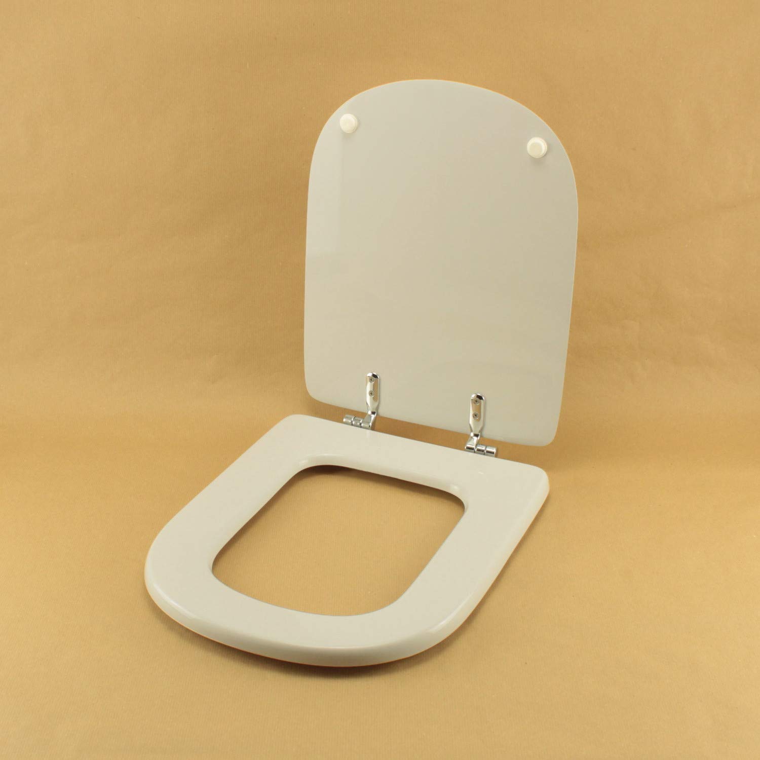 Copriwater Ideal Standard CALLA BIANCO I.S. Cerniera Cromo-Sedile-Asse Wc