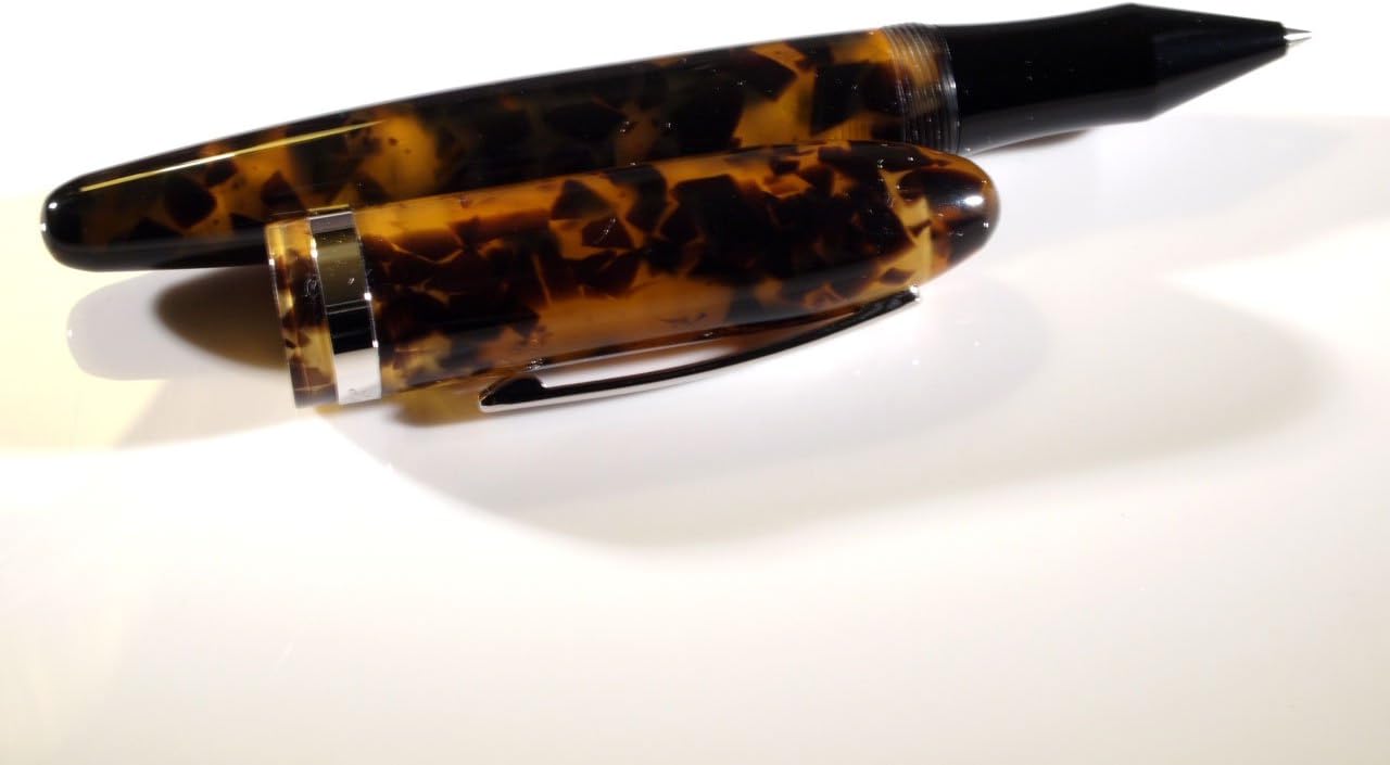 Tortoise Shell Rollerball Pen