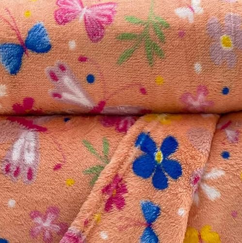 Manta Cobertor Infantil Estampada Macio Fofinho Quente Colorido para Meninos e Meninas, Manta de Qua