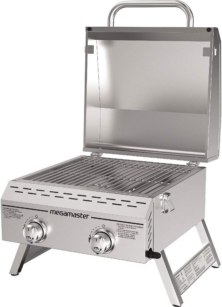 Megamaster Portable Lightweight 2 Burner Tabletop Propane