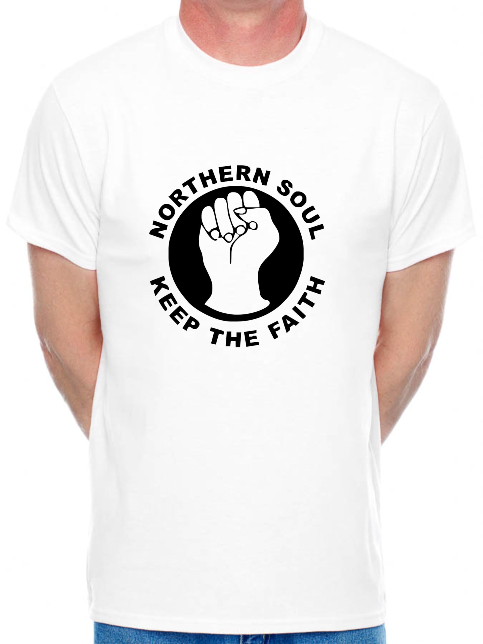 Print4U Northern Soul Music Lovers Funny Birthday Gift for Men Man's Tee XX-Large White