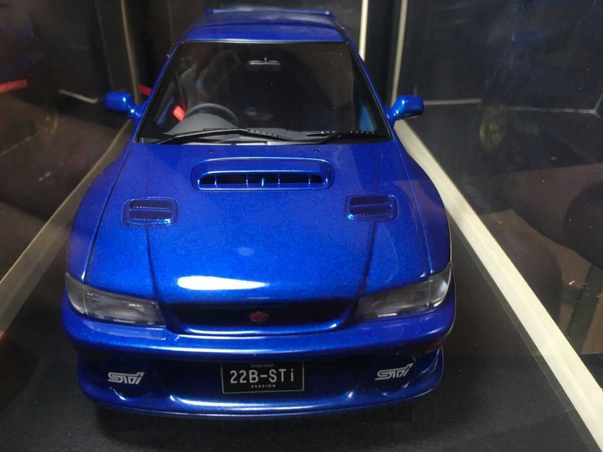 Amazon.co.jp: Aa・オートアート製1／18 スバル インプレッサ 22B