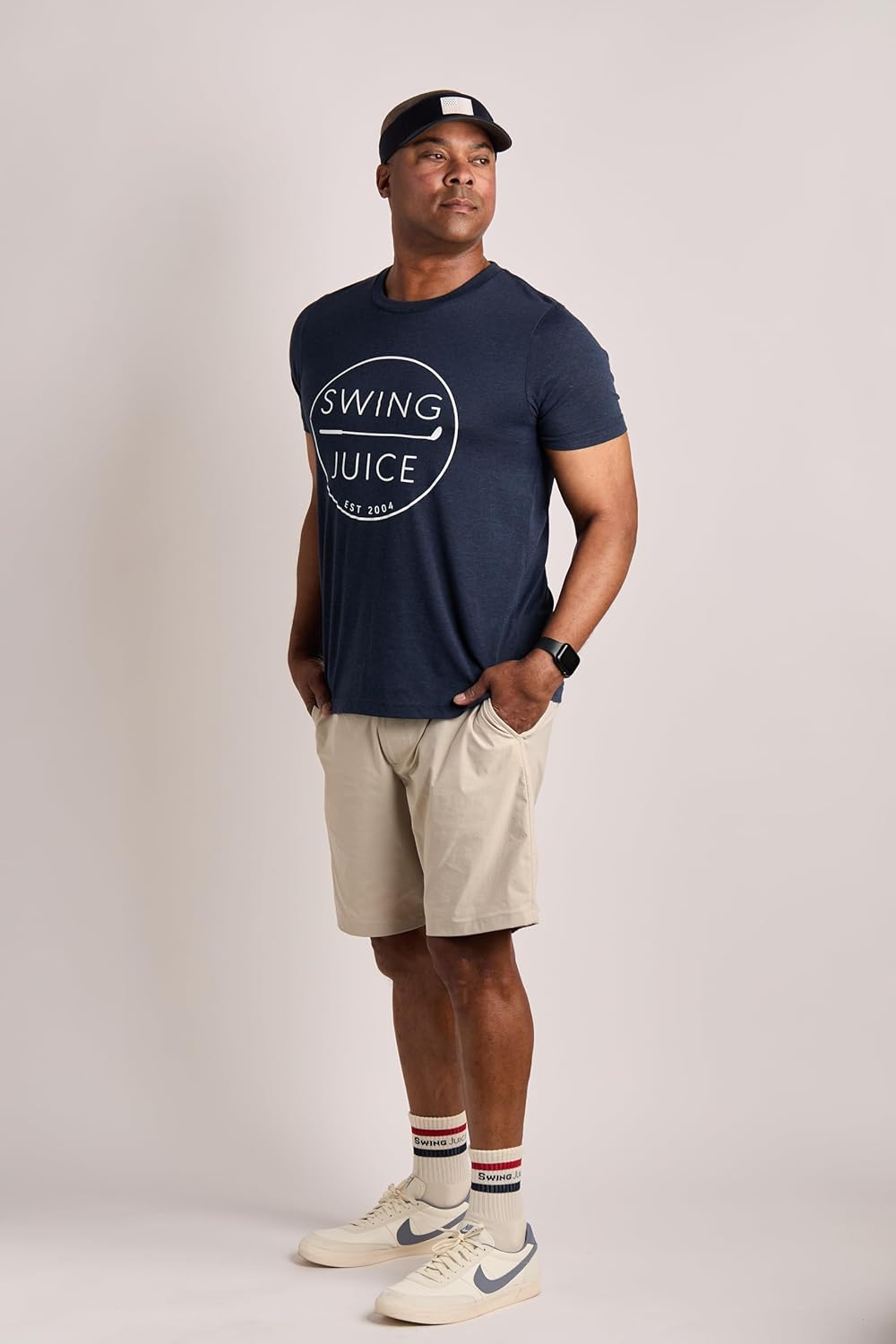 SwingJuice Golf T-Shirt Retro Crew Neck Short Sleeve Funny Golf Shirt for Men and Women - Image 4