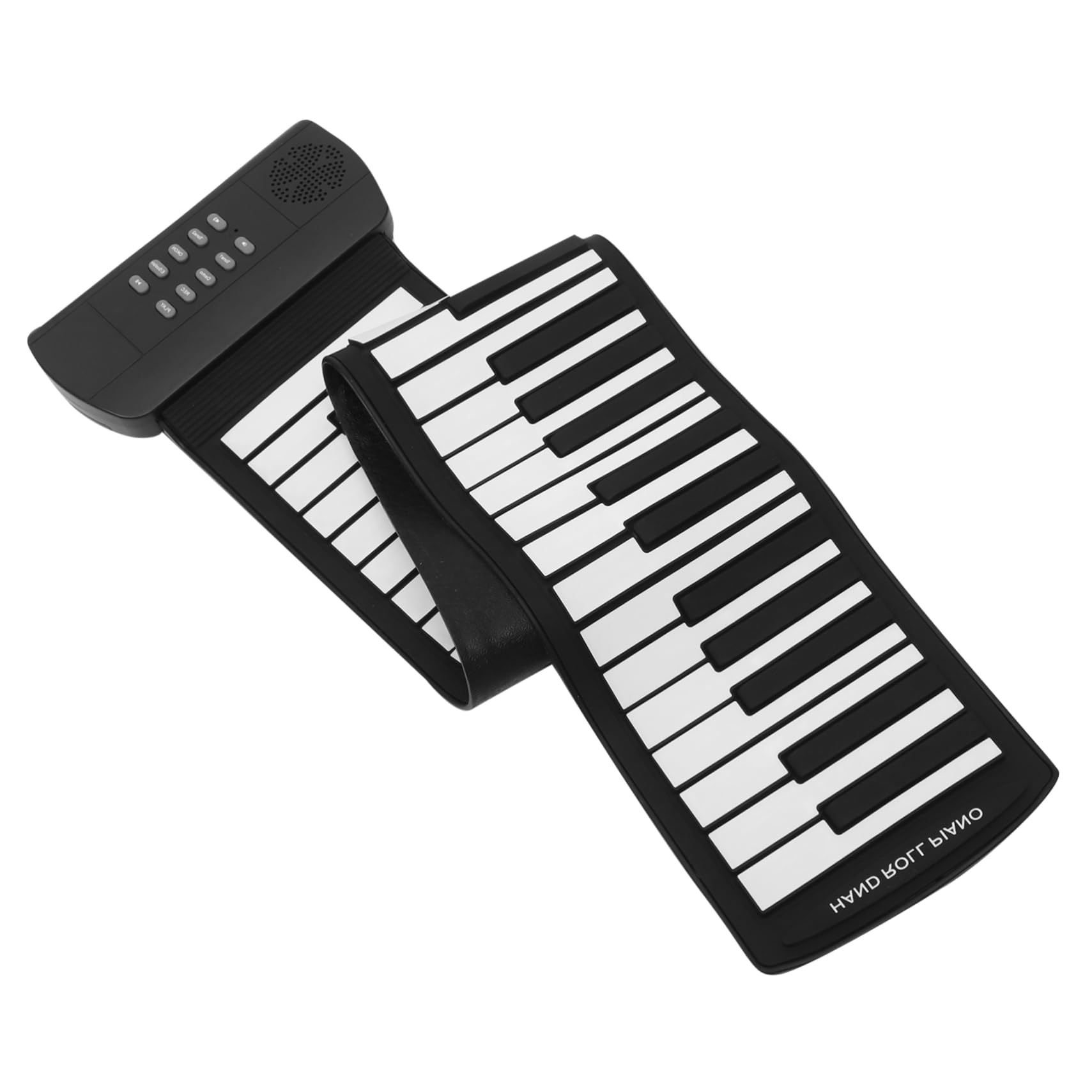 Vaguelly Pianoforte Effetto Vibrato 61 Tasti Elettronico Portatile in Silicone Programmazione e Ingresso Audio Mp3 per Ragazzo Ragazza